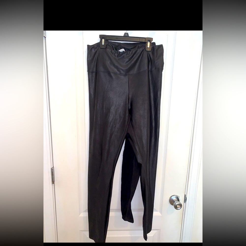 leggings - two in one purchase - black/silver -